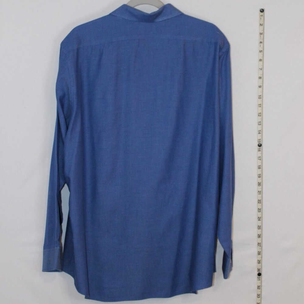 Van Heusen Flex Regular Fit Wrinkle Free classic button up long sleeve 17 34/35 - Picture 5 of 6